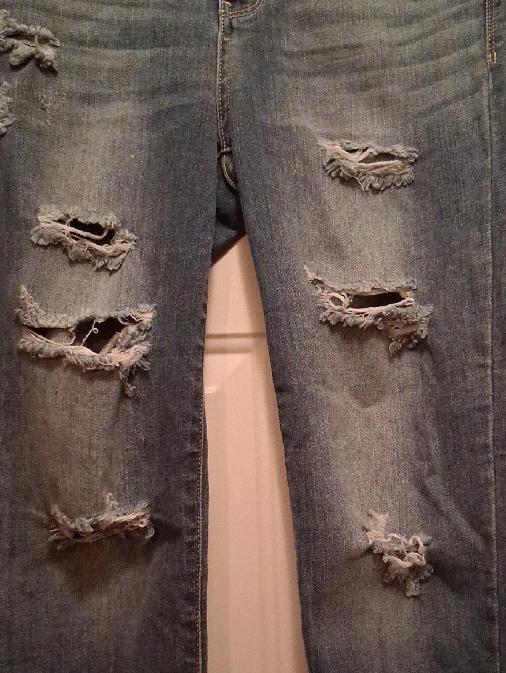 Distressed Skinny Fit Judy Blue Jeans